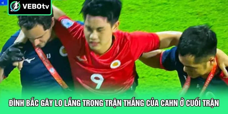 Đình Bắc gây lo lắng trong trận thắng của CAHN ở cuối trận
