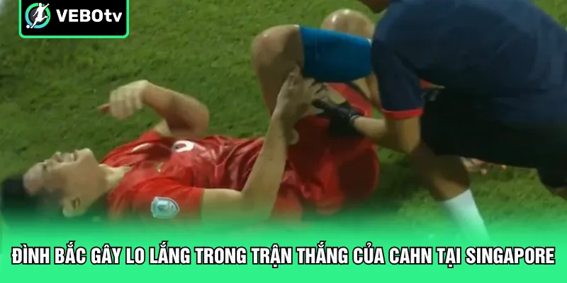 Đình Bắc gây lo lắng trong trận thắng của CAHN tại Singapore