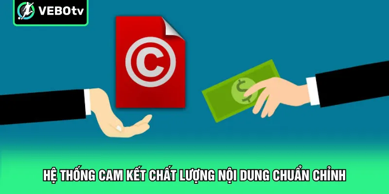 Hệ thống cam kết chất lượng nội dung chuẩn chỉnh